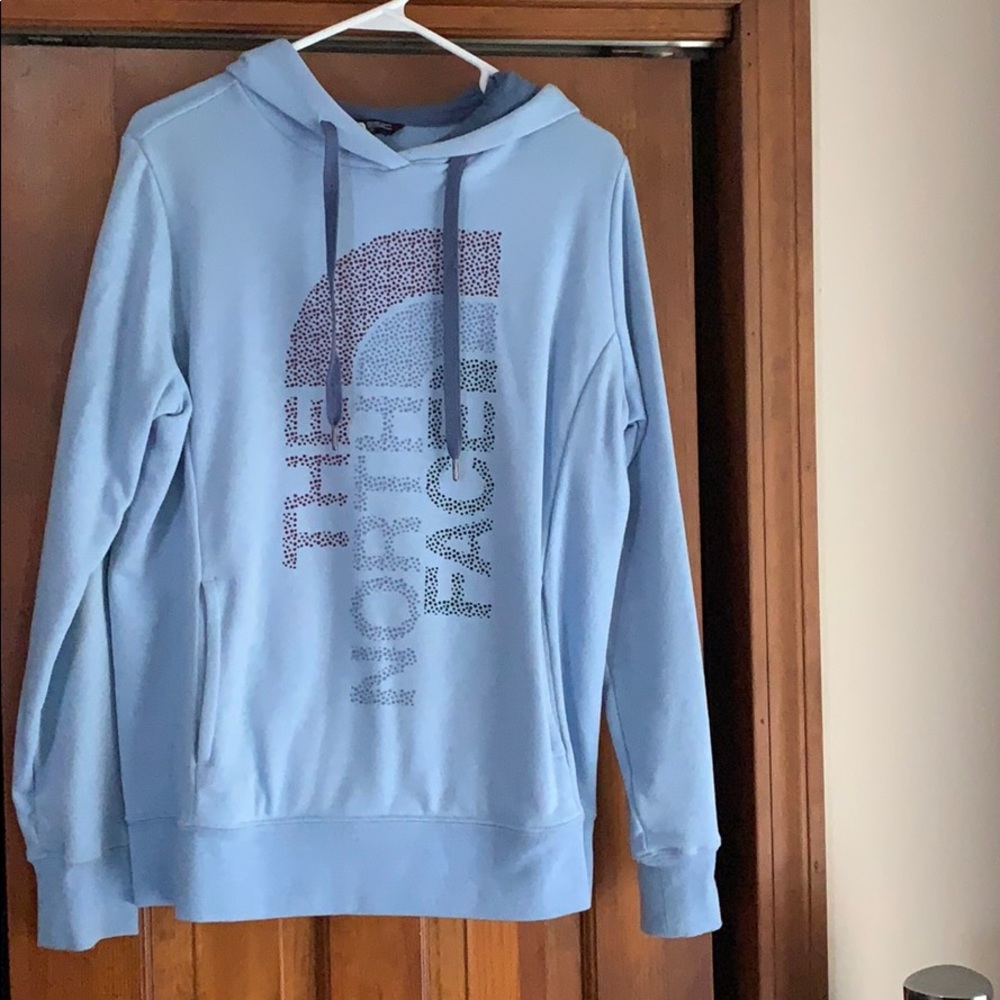 North face hooded sweatshirt